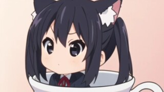 【K-ON!】Q version of Azusa Miao drinking tea