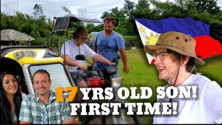 1st Time Seeing Ocean |  Teenager Explores Philippines | The Armstrong Family