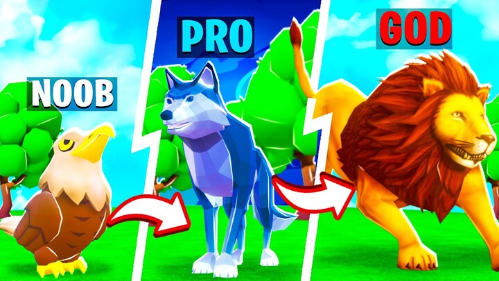 EAT ANIMALS TO GROW in ROBLOX!