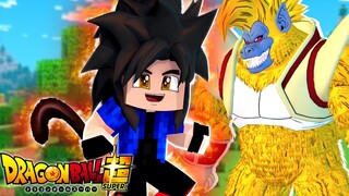 O LENDÁRIO SUPER SAIYAJIN FOI ADOTADO PELO BABY VEGETA OOZARU no Dragon Block C Mod Minecraft