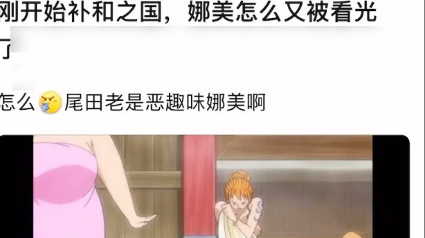 Why does Oda always make fun of Nami?