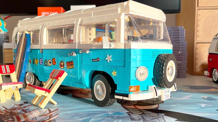 [Edisi Spesial Hari Jadi ke-10] Permainan langsung LEGO Volkswagen T2