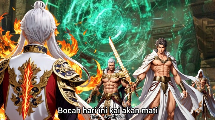 kaisar api Xio Yan ngamuk pasukan aula pil di ratakan - btth season 6 episode 2 sub indo