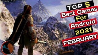 Top 5 Best Games For 2021 February | Top 5 Best Games For 2021| Top 5 Best Games For Android IOS