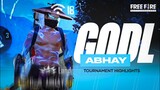UPDATE SNIPING💙| TOURNAMENT HIGHLIGHTS | GODL-ABHAY