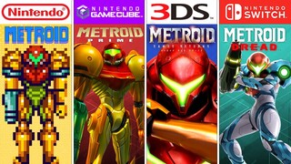 Metroid Game Evolution 1986 - 2021