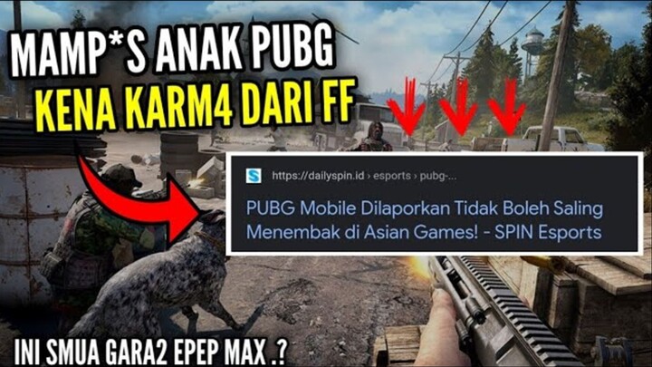 INI SEMUA KAR3NA UL4H ANAK EPEP‼️..PUBG DI LAPORKAN DI ASIAN GAMES, PARAH