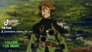 black clover random clip Team Blackbulls