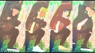 LOST IN PARADISE【NARUTO MMD】NARUTO*SASUKE*KIBA*SHIKAMARU