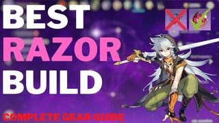 BEST RAZOR BUILD : Artifacts, Weapons & Teams Guide - Genshin Impact