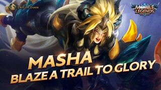 Masha New Skin | Dragon Armor Cinematic Trailer | Dragon Tamer | Mobile Legends: Bang Bang