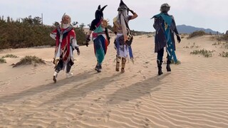 [Genshin Impact cosplay] Xumi F4 explores the desert precious video