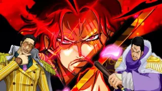SHANKS VS KIZARU AND FUJITORA (One Piece) FULL FIGHT HD