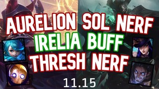 All Buffs And Nerfs In Next BIG Patch - League of Legends #shorts