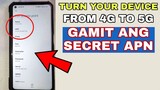 TURN 4G DEVICE TO 5G | SECRET SETTINGS TO INCREASE INTERNET SPEED! 5G APN FOR ANY DEVICE