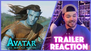 Avatar 2 The Way of Water Trailer REACTION