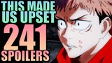 THIS MADE US UPSET... / Jujutsu Kaisen 241 Spoilers