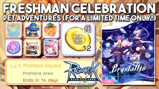 NEW PET & LIMITED PET ADVENTURE IN FRESHMAN CELEBRATION EVENT - RAGNAROK MOBILE