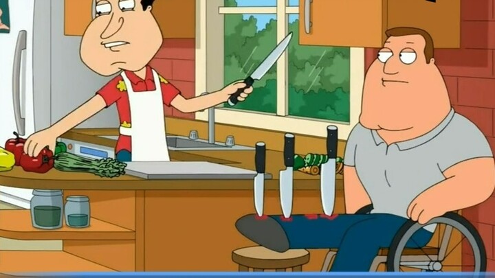 Family Guy: With AQ and Peter competing on the same stage, who will win the chef compe*on?