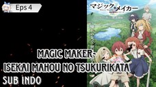 Magic Maker-Isekai Mahou no Tsukurikata Eps 4 Sub Indo