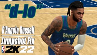 D'Angelo Russell Jumpshot Fix NBA2K22