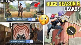 *NEW* Season 6 Test Server! 10 NEW CHANGES + Battle Royale Feature! | CODM | COD Mobile Leaks