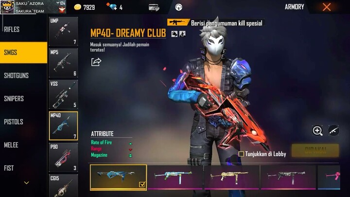 CONFIG SENJATA FREE FIRE TERBARU