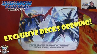 Exclusive Amazon Starter Decks Opening! Imperialdramon (ST9) & Mastemon (ST10) (Digimon TCG Opening)