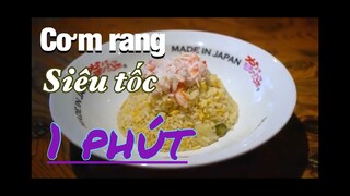 Cơm rang trứng thần tốc- ẩm thực nhật bản| TDT Travel & Food