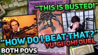 When Sykkuno activates his Plot Armor—Blau left in disbelief | Yu-Gi-Oh!