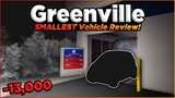 Greenville Smallest Vehicle! || Roblox Greenville