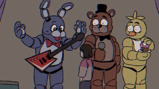 [Phim hoạt hình ngắn FNAF] Bonnie đang kể một câu chuyện siêu điên rồ! ! !