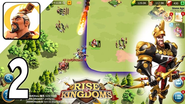 Rise of Kingdoms: lost Crusade - upgrades & missions Gameplay Walkthrough Part 2 [Android iOS]