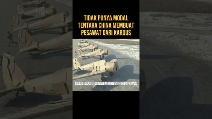 CHINA MEMBUAT PESAWAT DARI KARDUS UNTUK MELAWAN TENTARA JEPANG #alurceritaflim #film