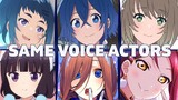 Shiroi Suna no Aquatope All Characters Japanese Dub Voice Actors Seiyuu Same Anime Characters
