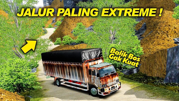 Kalian Pencinta Jalur Extreme ❓ Cobain Ini Deh❗ Map Bussid Jalur Extreme