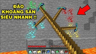 Mình Đã Thử Thách Sinh Tồn | Đi Tìm Khoáng Sản Bằng Cây Cup Pro | TRONG MINECRAFT PE..!!