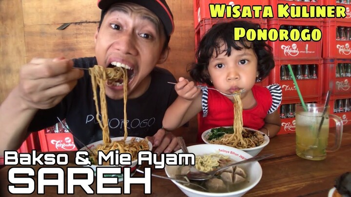 MUKBANG Bakso, Mie Ayam & lontong WARUNG SAREH
