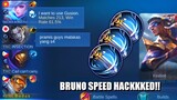 BRUNO SPEED HACKKKED!! | BRUNO BEST BUILD AND EMBLEM