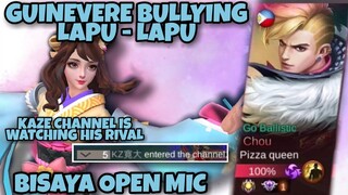 GUINEVERE BULLYING LAPU - LAPU - TOP 1 METROPOLITAN CHOU DID NOTHING - OPEN MIC BISAYA - MLBB