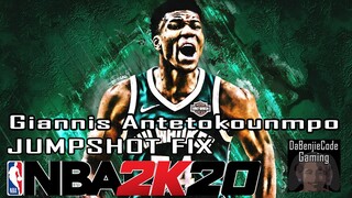 Giannis Antetokounmpo Jumpshot Fix NBA2K20