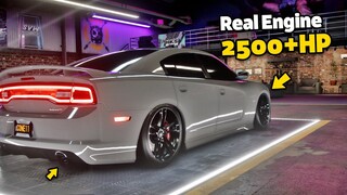 Need for Speed Heat - 2500HP DODGE CHARGER SRT8 Customization | Real Engine & Sound