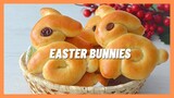 Easter Bunnies Bread | ขนมปังขึ้นรูปกระต่ายน้อย ขนมปังเทศกาลอีสเตอร์ | สอนการขึ้นรูปง่ายๆ ไม่ยาก
