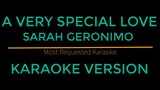 A Very Special Love - Sarah Geronimo (Karaoke Version)
