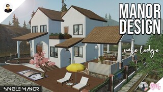 Manor Design: Vale Lodge (Basic Build) | Single Manor Tutorial - LifeAfter