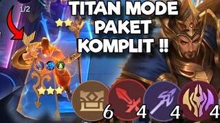 MINSITTHAR TITAN MODE COMBO 6 QUARTERMASTER 4 WM 4 LANCER 4 IMMORTAL !! MAGIC CHESS COMBO TERKUAT??