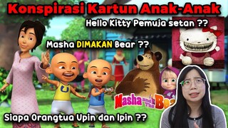 Teori Konspirasi Orang Tua Upin & Ipin ?? Kenapa Hello Kitty Nga Punya Mulut ?? Marsha and the Bear