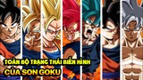 Tất Tần Tật Các Trạng Thái Sức Mạnh Của Goku (Dragon Ball & Dragon Ball Super)