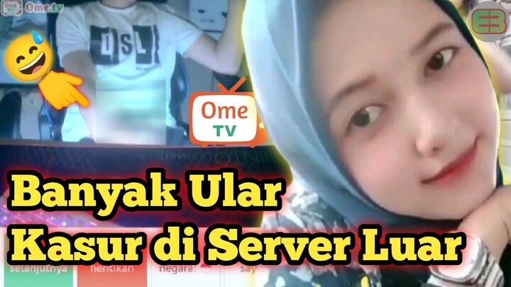 PRANK OME TV || Server Luar Banyak Ular Kasurnya Gaess 🙈