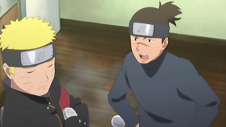 Iruka is like an old father to Naruto